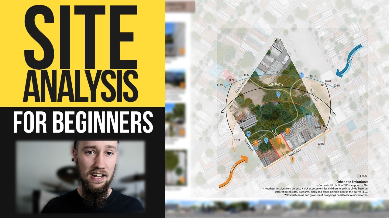 The Site Analysis Course Complete Guide To Site Analysis In   Architecture Site Analysis For Beginners Students Min 